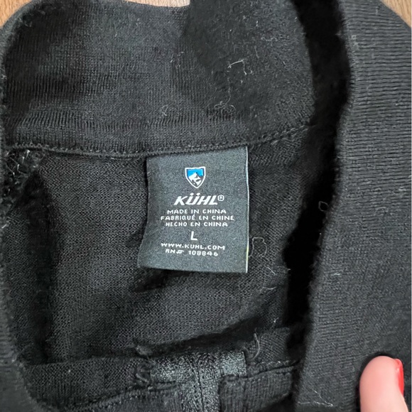 Kuhl Stellr 1/4 Zip Sweater 100% Merino Wool Size Large - Picture 4 of 9